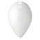 Gemar Standard Latex Balloons White 12inch