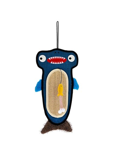Gigwi Toy Alligator Cat Scratcher with Catnip (7530)