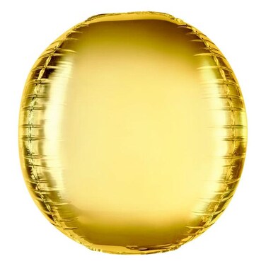 Party Zone 4D Balloon Dark Gold 19inch