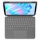 Logitech Combo Touch Keyboard Case with Trackpad for Apple iPad Air 11inch, Graphite