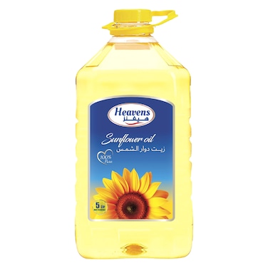 Heavens Pure Sunflower Oil 5L