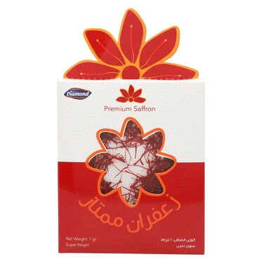 Diamond Premium Saffron Box, 1g