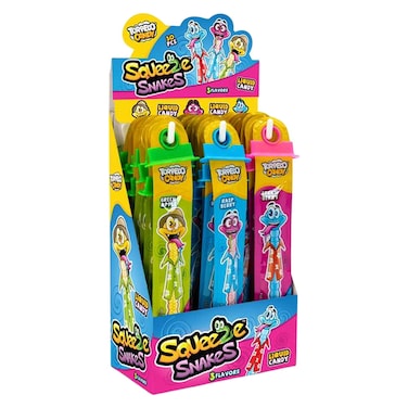 Torpedo Candy Squeeze Snakes Liquid Candy, 23g