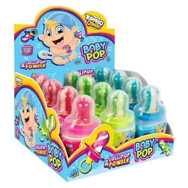 Torpedo Candy Baby Pop Dip Lollipop And Powder 40g