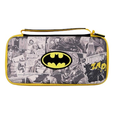 FR-TEC DC Batman Premium Carry Bag for Nintendo Switch OLED Model Nintendo Switch Lite and Nintendo Switch