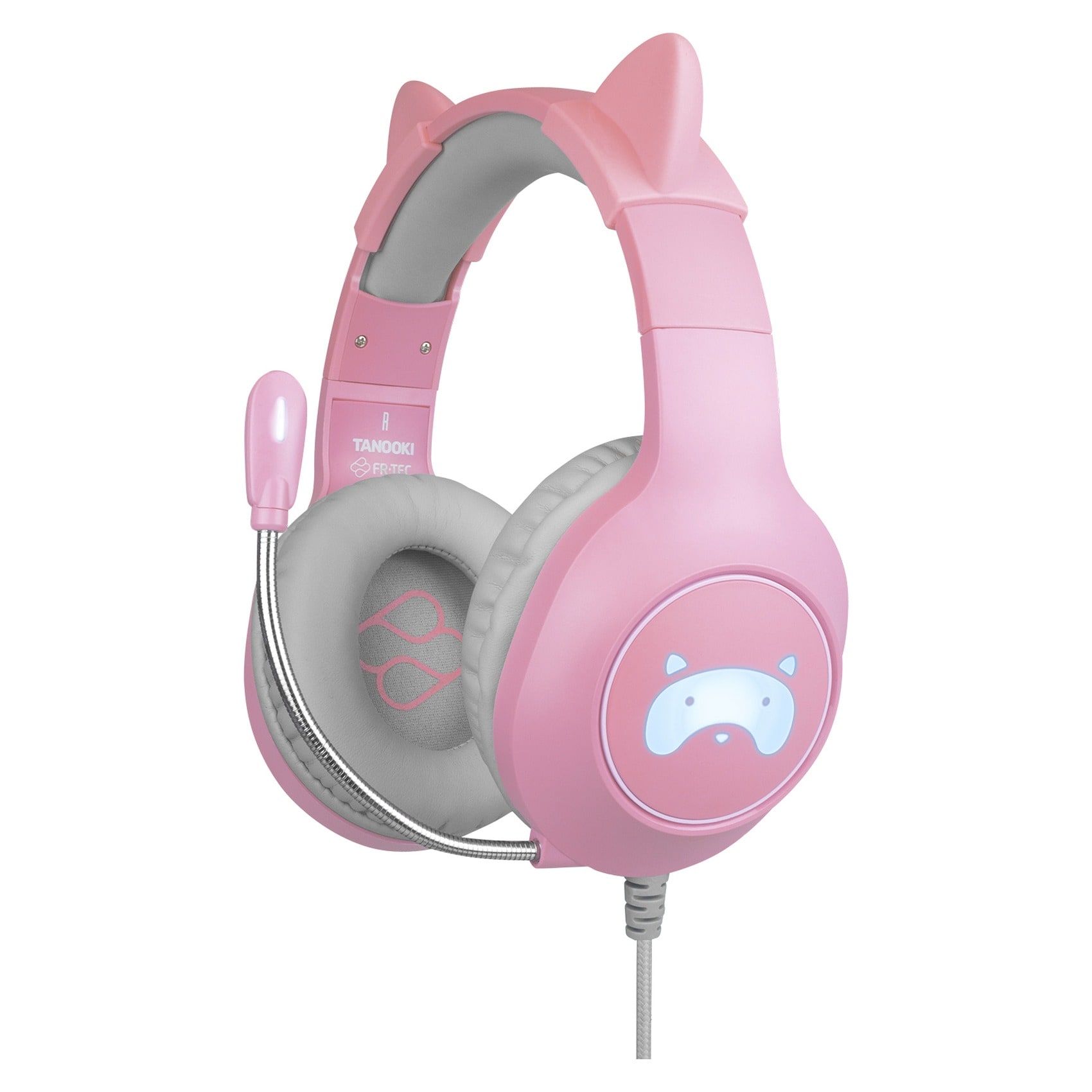 carrefour Carrefour Tanooki Wired over-ear Led Light Gaming Headset With Mic