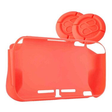 FR-TEC Bumper Protector and Grips Extra Large for Nintendo Switch Lite Red