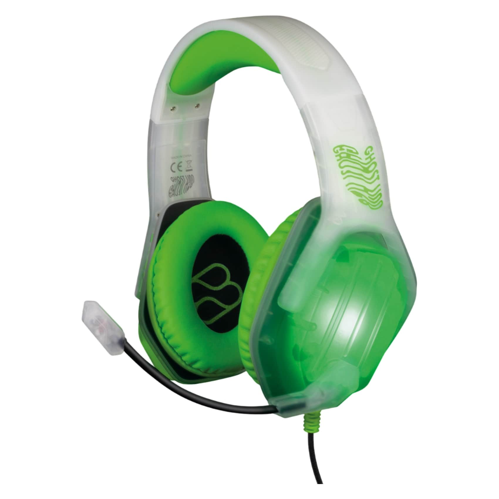 carrefour Carrefour Ghost Wired over-ear Led Light Gaming Headset With Mic