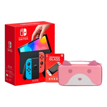 NINTENDO SWITCH OLED+ONE PIECE KIT