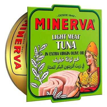 Minerva Light Meat Tuna In Extra Virgin Olive Oil 160g