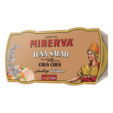 Minerva Tuna Salad with Cous Cous, 160g Pack of 2
