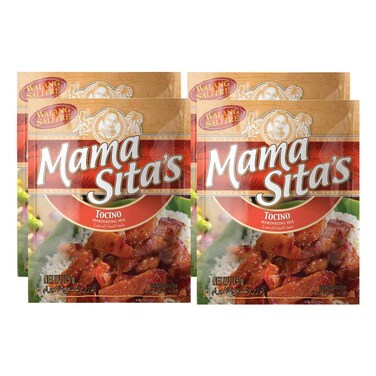 Mama Sita's Tocino Marinating Mix, 75g Pack of 4