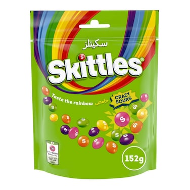 Skittles Crazy Sours Candy 152g