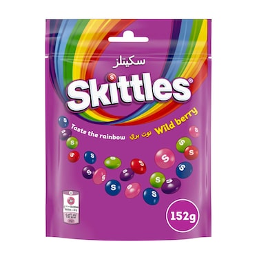 Skittles Wild Berry Sweets Bag 152g