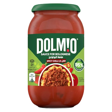 Dolmio Sauce for Bolognese Spicy Chilli 450g