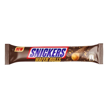 Snickers Chocolate Wafer Roll, 24g