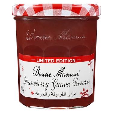 Bonne Maman Limited Edition Strawberry Guava Preserve Jam 370g
