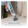 Shark Cordless Vacuum Cleaner BU3521ME, 0.42 L, White and Blue, Auto Empty Base