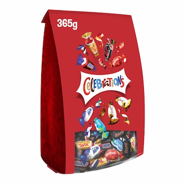 Celebrations Chocolate, Your Favorite Chocolate Candy Mix, 365g