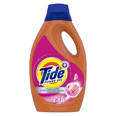 Tide Core+ Power Gel Liquid Detergent Downy Floral Breeze 1.8L