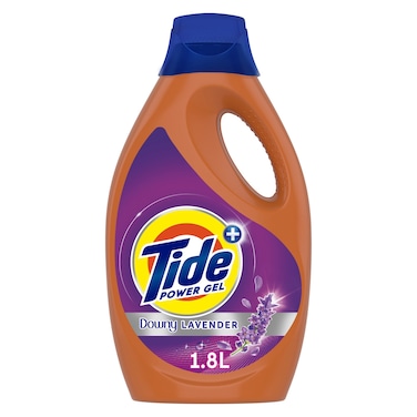 Tide Core+ Power Gel Liquid Detergent Downy Lavender 1.8L