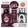Sally Hansen Miracle Gel Nail Colour Wine and Miracle Gel Top Coat 14.7ml+14.7ml