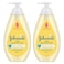 Johnson's No More Tears Baby Top-To-Toe Bath, Gentle Formula 500ml Pack of 2