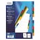 Elba Neutral Dividers Assorted A4 12 Tabs