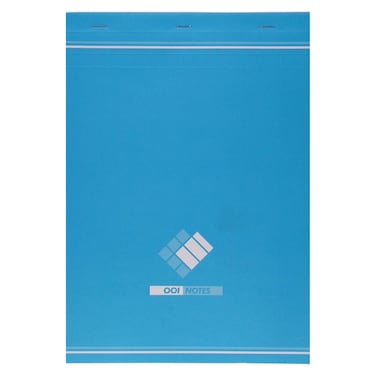 Conquerant Stapled Notepad Assorted A4 200 Pages 60G 5mm