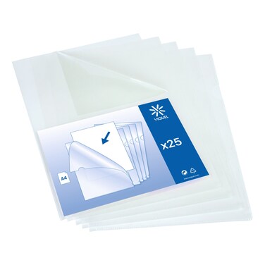 فيكويل ملف جيب للزاوية بحجم آي 4 ب 25 جيبًا - متعدد الألوان