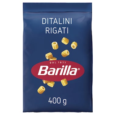 Barilla Ditalini Rigati Pasta Cello Pack 400g