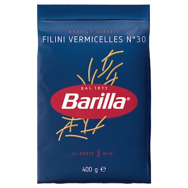 Barilla Number 30 Vermicelli Cello Pack 400g