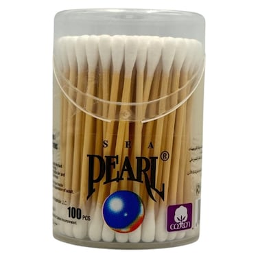 Sea Pearl Bamboo Cotton Swabs 100 Buds