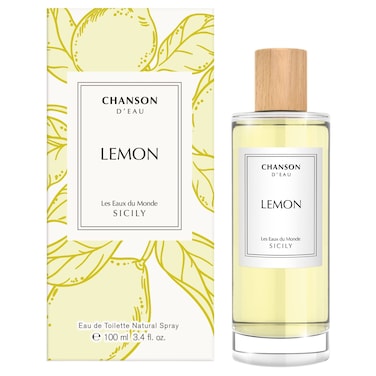 Chanson D'eau Eau De Toilette Natural Spray, Lemon, 100ml