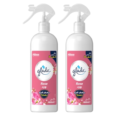 Glade Air Freshener Trigger Spray Rose 460ml Pack of 2