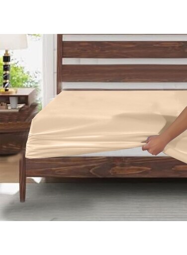 Zen Microfiber Fitted Bed Sheet 30cm Deep Pocket, Wrinkle-Resistant, Machine Washable, Soft, Cozy &amp; Fade-Resistant &Atilde;&cent;&acirc;&sbquo;&not;&acirc;&euro;&oelig; Perfect Fit for a Comfortable Night&Atilde;&cent;&acirc;&sbquo;&not;&acirc;&bdquo;&cent;s Sleep