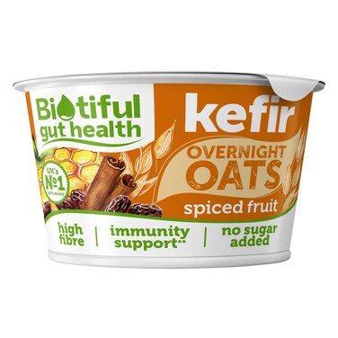 Kefir Overnight Spiced Fruit Oats, 150g