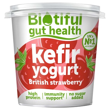 Kefir British Strawberry Yogurt, 350g