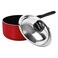 Prestige Non-Stick Cookware Set Red 22 PCS and 2-in-1 Stand Blender White 1.5L 400W