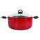 Prestige Non-Stick Cookware Set Red 22 PCS and 2-in-1 Stand Blender White 1.5L 400W