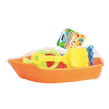 باور جوي سمرز لعبة قارب الشاطئ بنموذجين متنوعين، 4 قطع