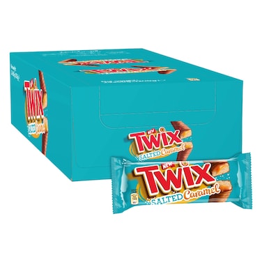 Twix Salted Caramel Chocolate 50g Pack of 24