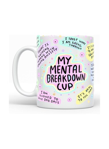 Self-Care Coffee Mug For Women-Start Your Day With Inspiration-11 Oz Motivational Mug With Daily Affirmations-Novelty Gift For Mental Health Awareness