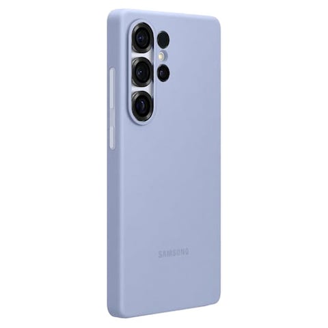 Samsung Silicone Case for Galaxy S25 Ultra Light Blue