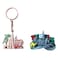 Ahlan UAE Keychain and Magnet Set 2 PCS