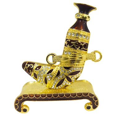 أهلاً الإمارات العربية المتحدة خنجر للزينة - متعدد الألوان