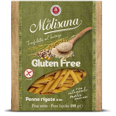 لا موليسانا ترافيلاتا البرونزو معكرونة فوسيلي خالية من الغلوتين 400 غرام رقم 28