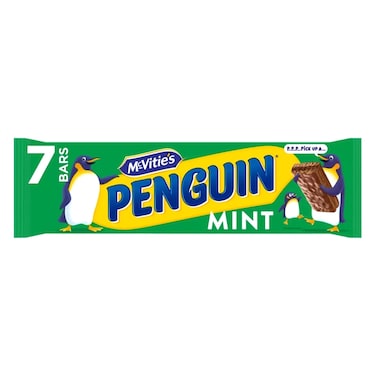 McVitie's Penguin Mint Biscuit Bars 172g