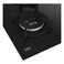 Beko 60cm Builtin Gas Hob, Full Safety, 4 High Efficiency Gas Burner, Cast Iron Pan Support, Integrated Ignition, HINW 64229 B65(Black Glass Colour)
