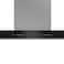 Beko 90cm T Shape Chimney Hood, Intensive Ventilation Capacity 710 m&sup3;h,BHCB96741BBHS,Black